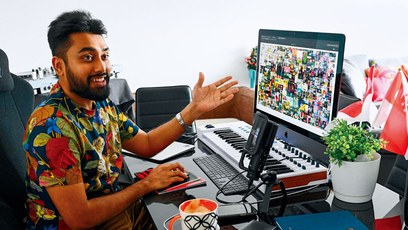 加密幣玩家Vignesh Sundaresan（圖）以19億標得NFT畫作。他看好這是數位藝術的新起點